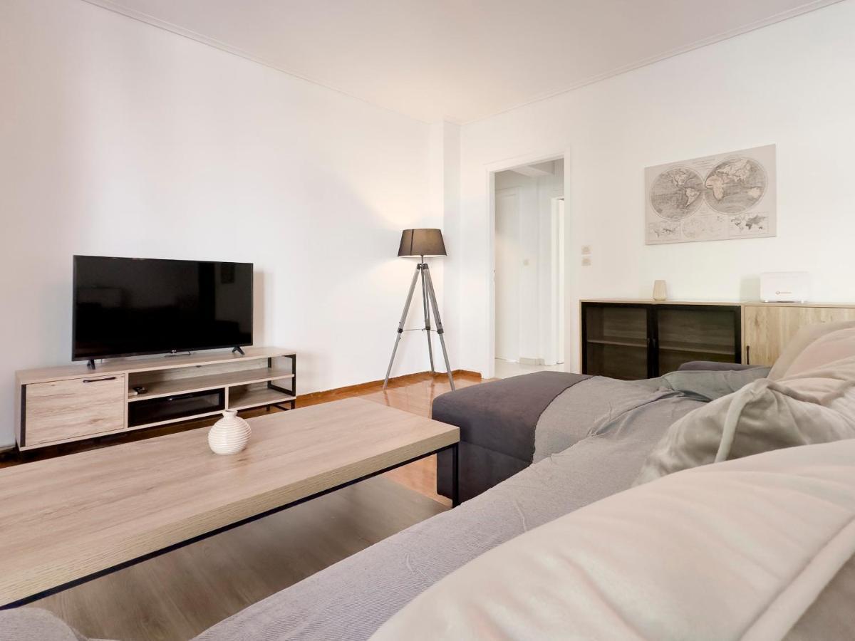 Metamorfoseos Spacious 120Sqm Apt In Alimos Atenas Exterior foto