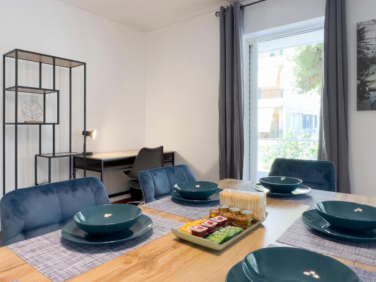 Metamorfoseos Spacious 120Sqm Apt In Alimos Atenas Exterior foto